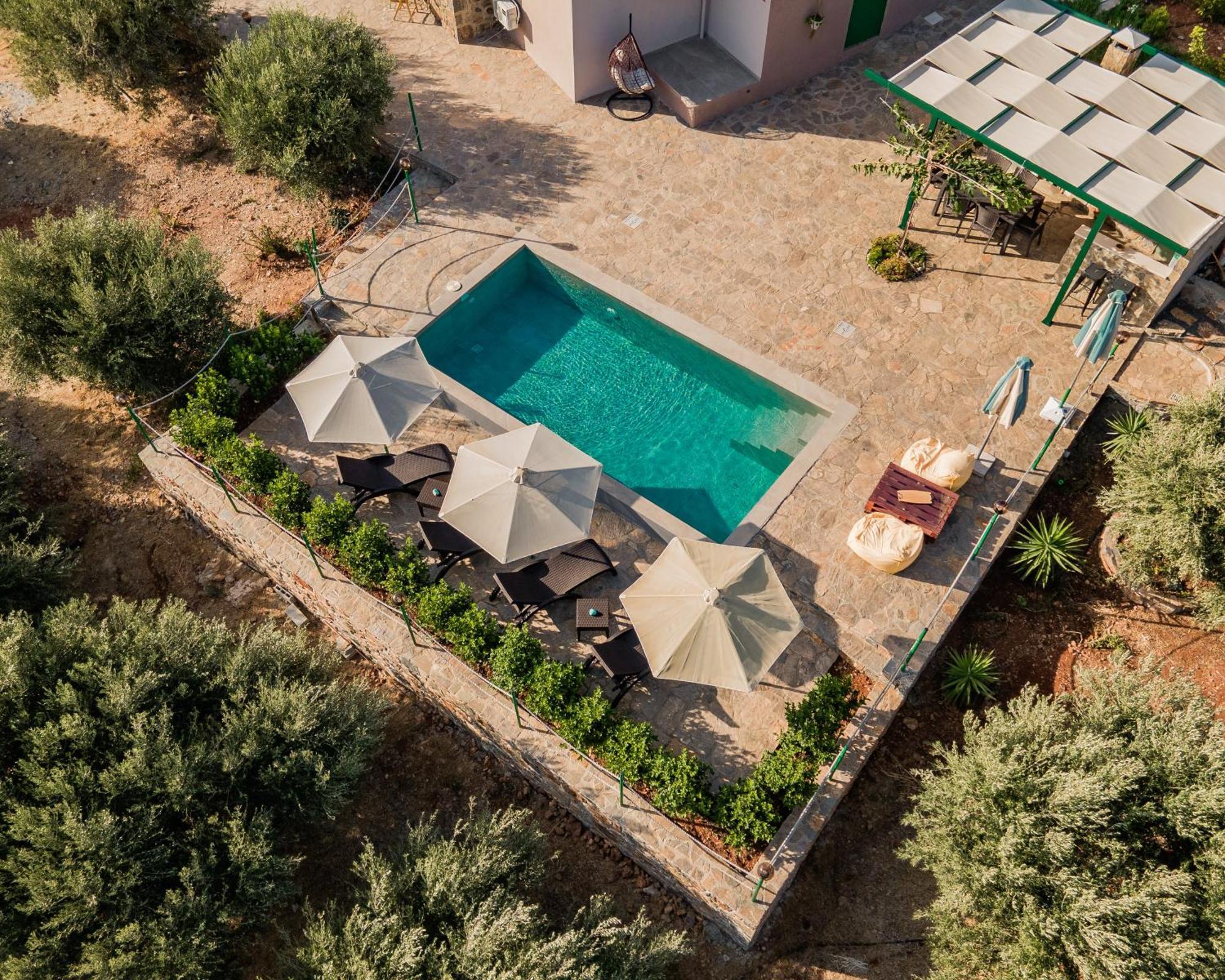Villa Aktis With Freshwater Pool And Sea View Sissi  Exterior photo