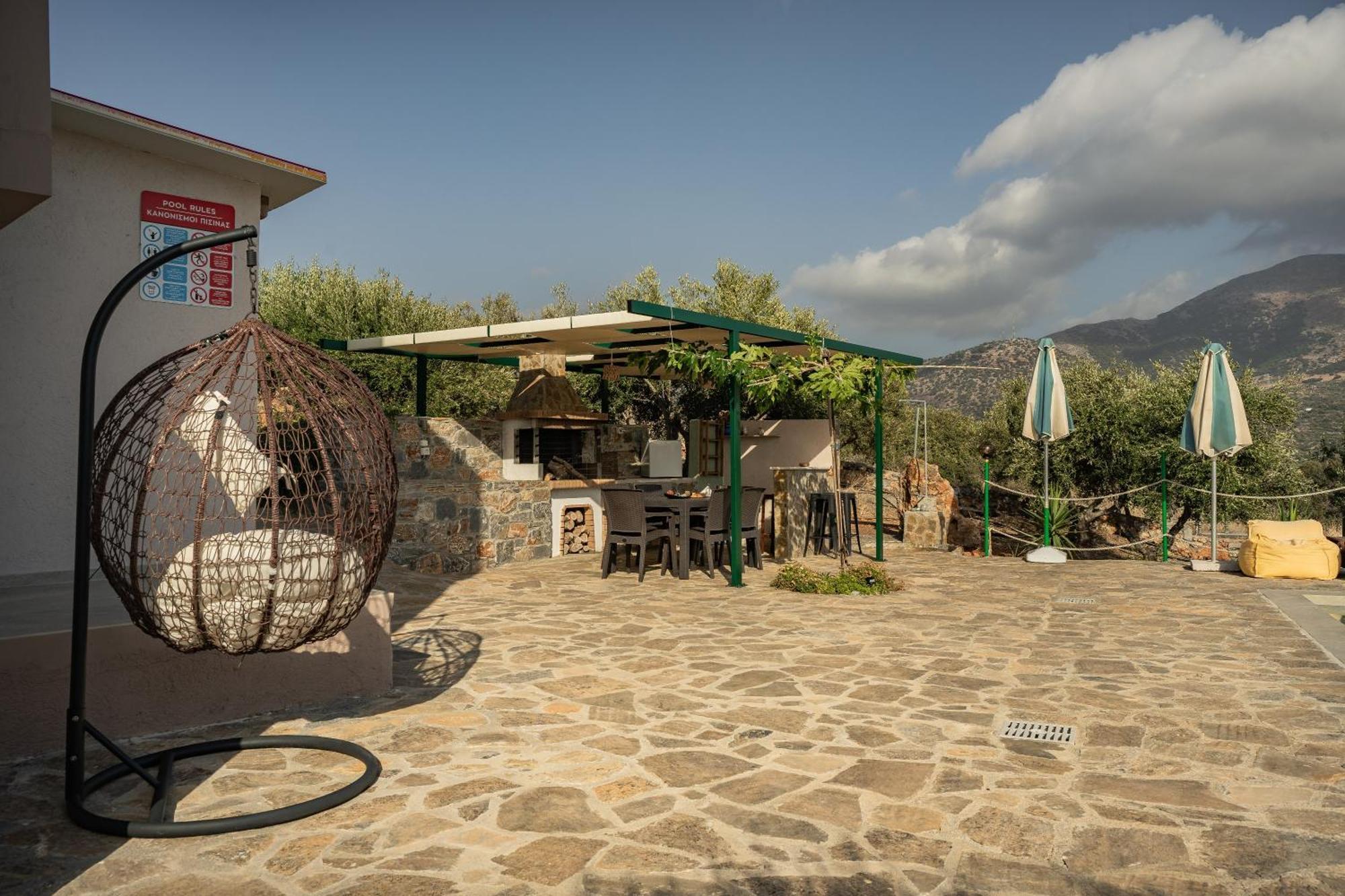 Villa Aktis With Freshwater Pool And Sea View Sissi  Exterior photo