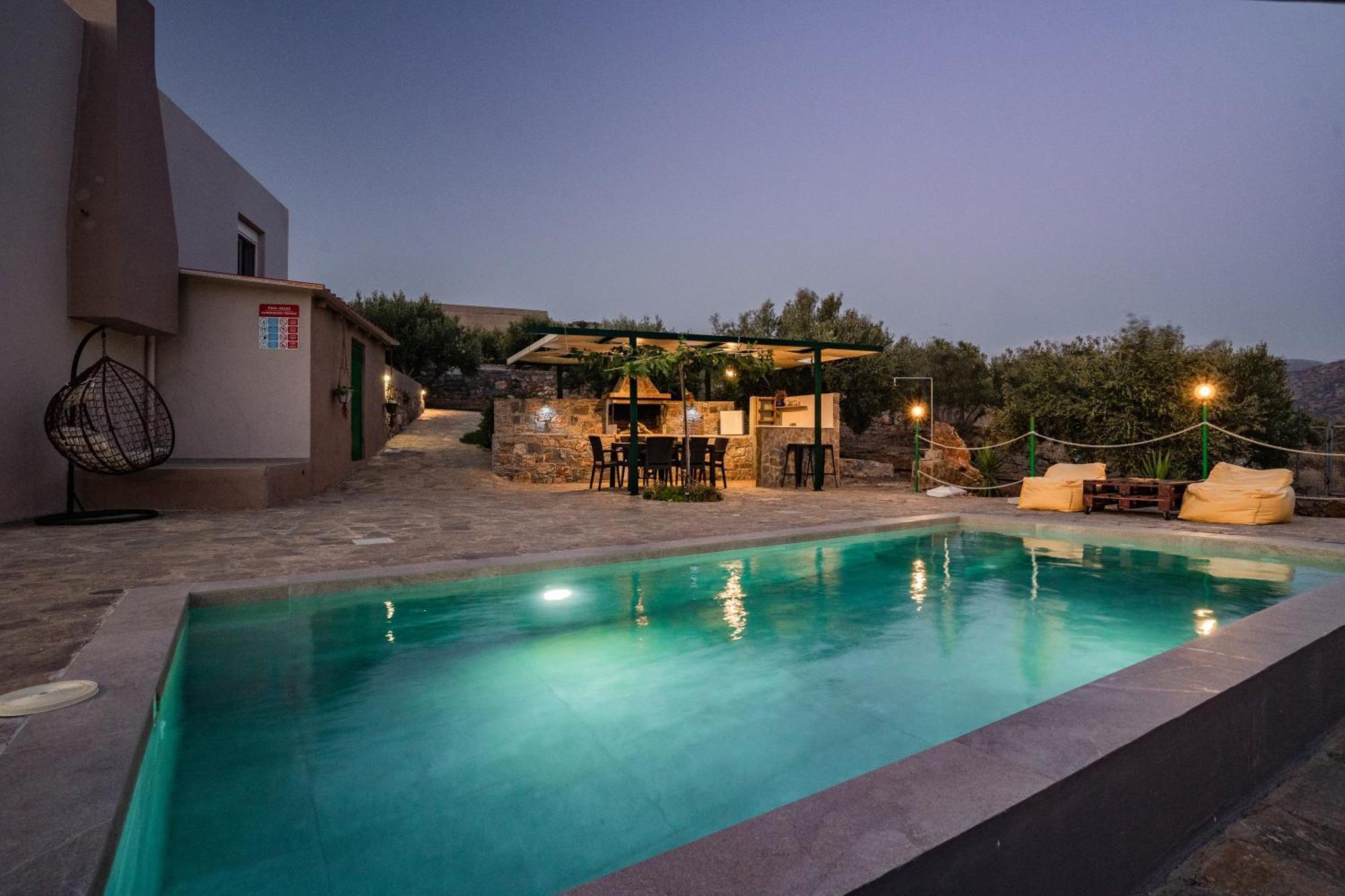 Villa Aktis With Freshwater Pool And Sea View Sissi  Exterior photo