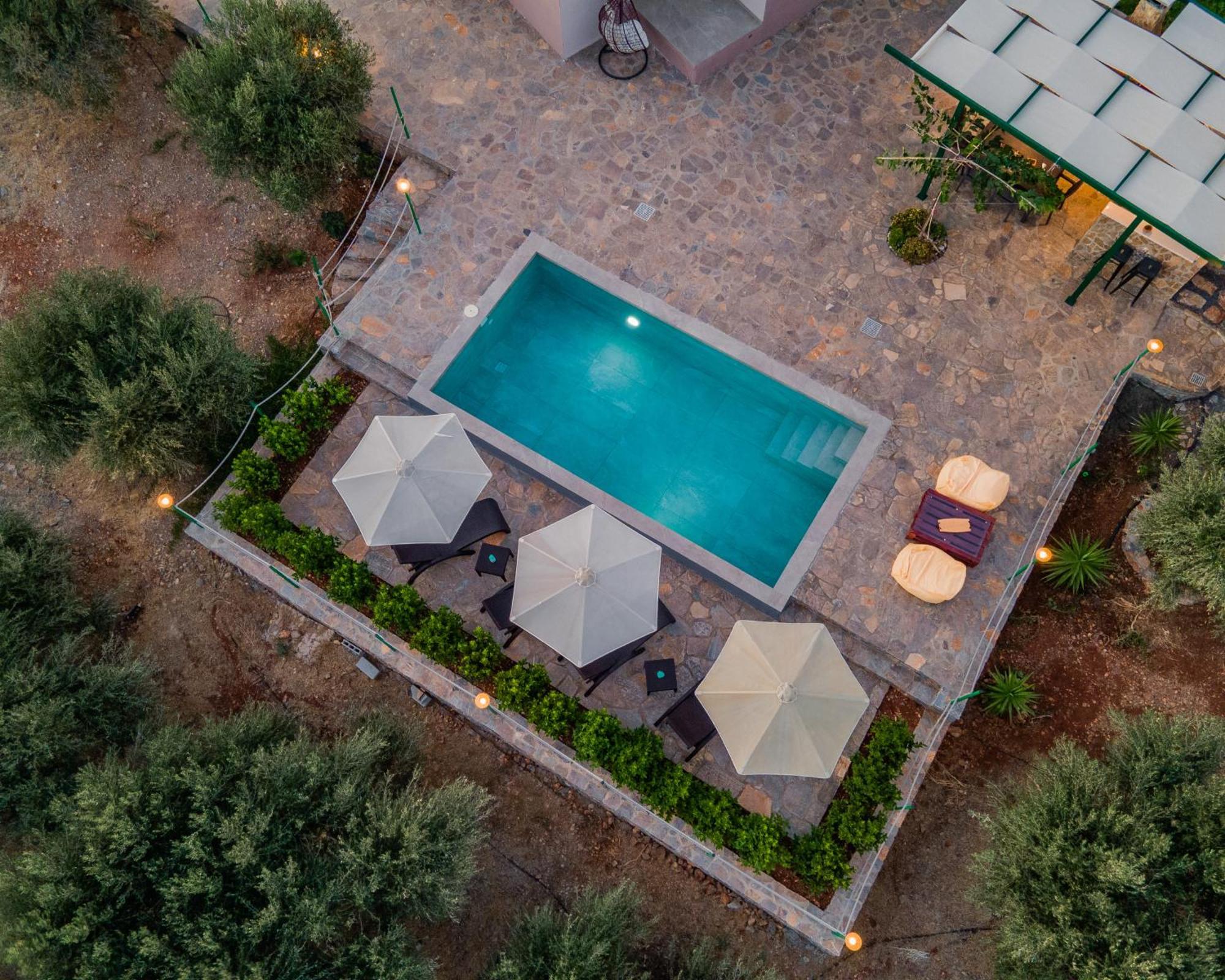 Villa Aktis With Freshwater Pool And Sea View Sissi  Exterior photo